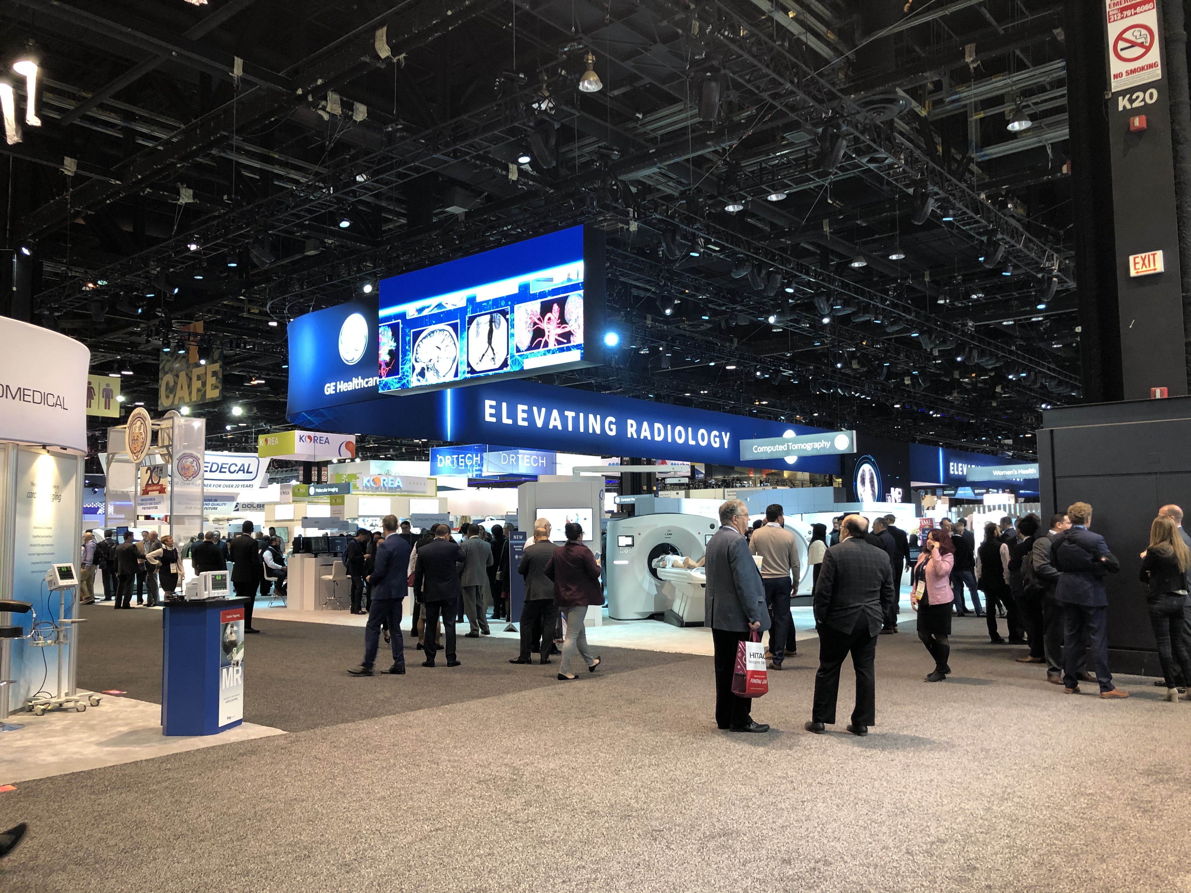 GE Healthcare Booth at RSNA